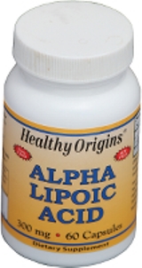 Healthy Origins  Alpha Lipoic Acid is a powerful antioxidant. It works synergistically with other antioxidants such as Vitamin E, C and glutathione..